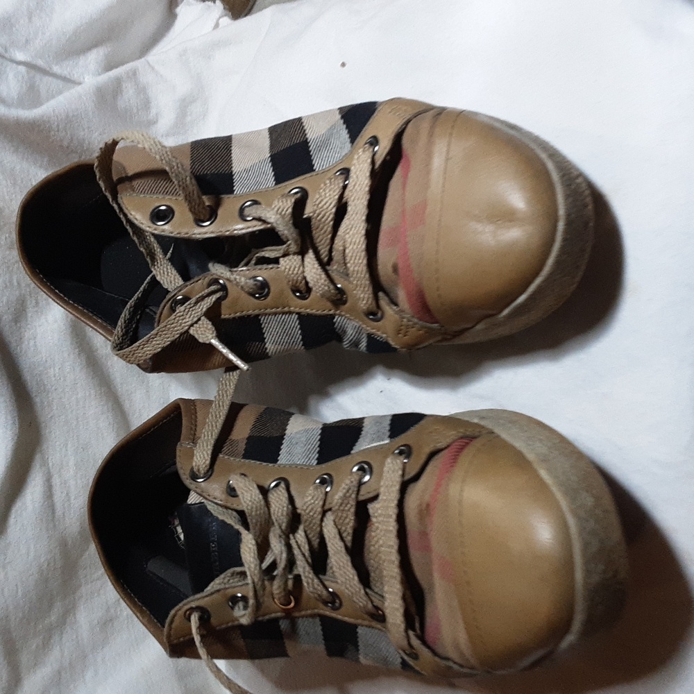 Burberry Leather Trainers